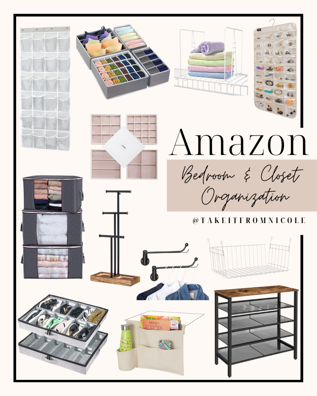 Picture of: Home Organizing Ideas from Amazon – Take It From Nicole